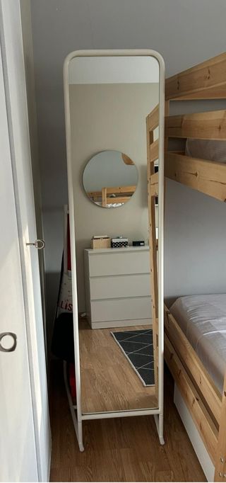Espejo Ikea Knapper blanco