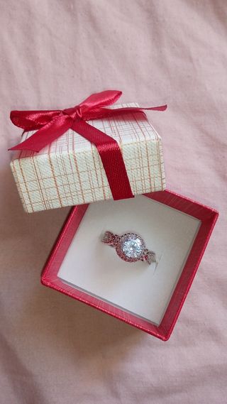 Anillo Plata Brillante