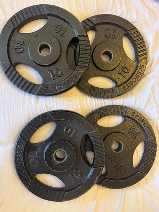 Discos peso 10kg - 4uds