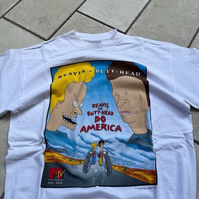 1996 Vintage Beavis & Butt-Head single stitch L