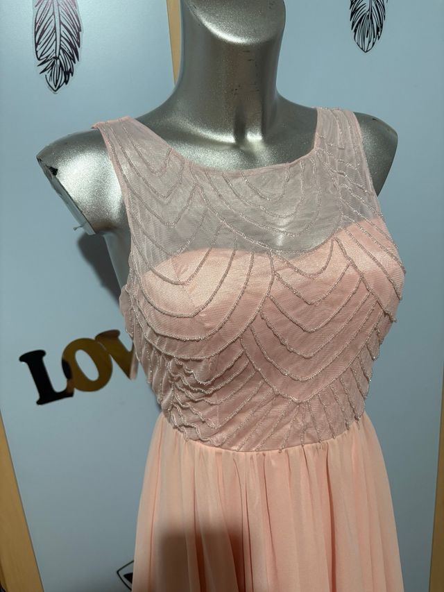 abito Eva Lola rosa cipria tg M