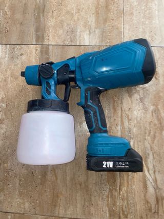 Pistola pintura 21V Li-ion