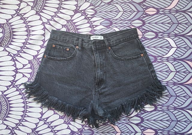 Shorts negros Pull&Bear talla 38
