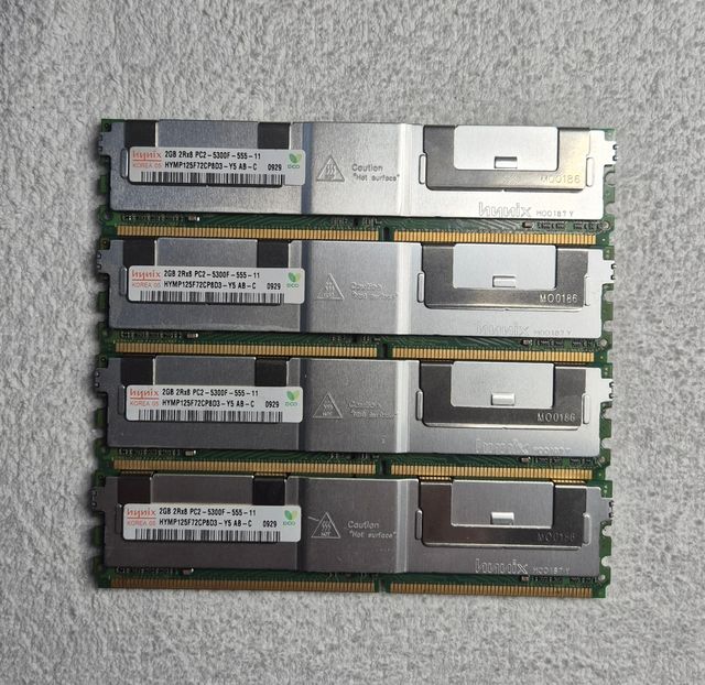 4x RAM Hynix 2GB PC2-5300F