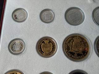Monedas plata - oro / historia peseta