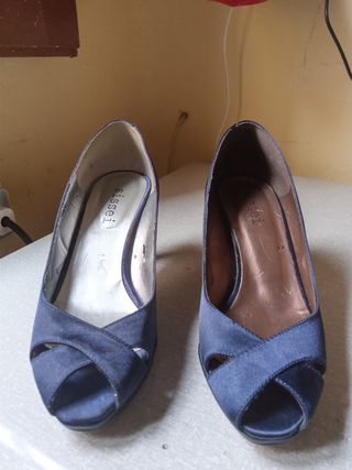 Tacones Tessei azules