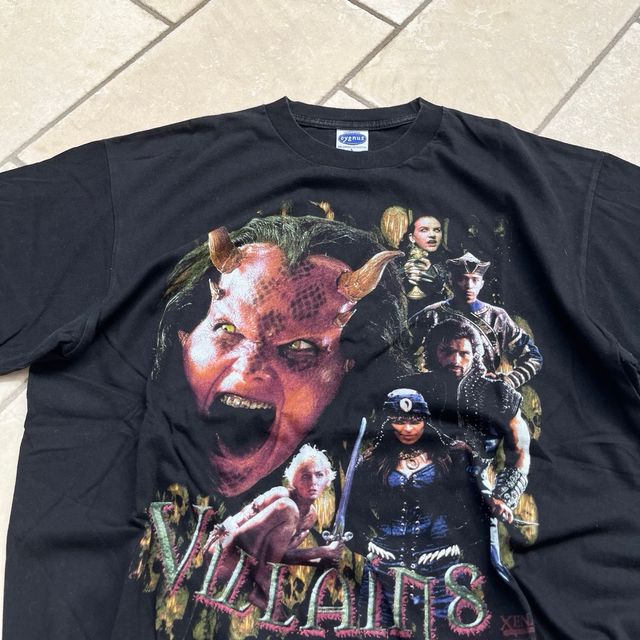Vintage 1998 Xena Villains tv show promo tee L