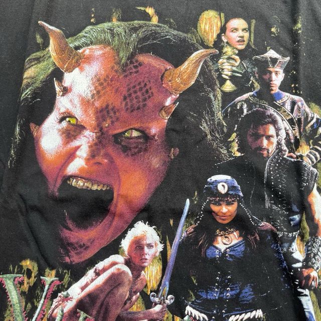 Vintage 1998 Xena Villains tv show promo tee L
