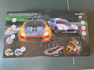 Circuito Carreras Turbo Juguettos Scalextric/Slot