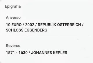 Moneda Austria 10€ 2002 (FDC)