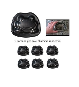 Formine Alluminio Ranocchio - Per Dolci & Biscotti