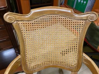 Mecedoras vintage de mimbre (2)
