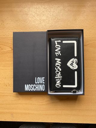 Cartera Love Moschino negra