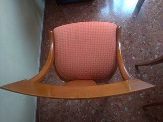 Silla madera cerezo clásico