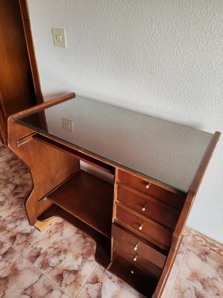 Escritorio madera antiguo para restaurar