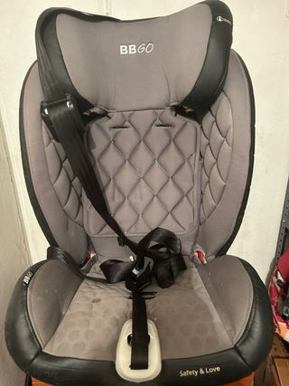 Silla coche BBGO - Gris  Grupo 1-2-3