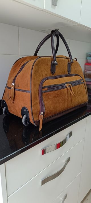 2 en 1 Bolso / maleta viaje con ruedas y asa