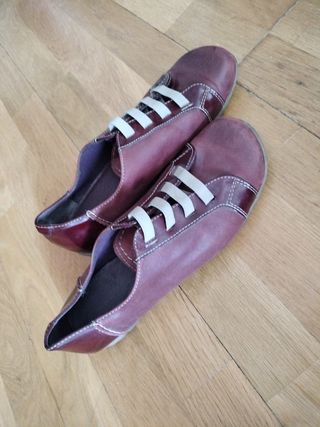 Zapatos marrones de cuero