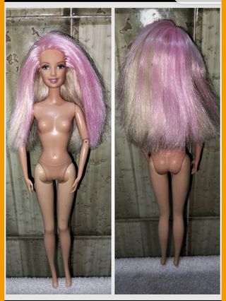 Barbie capelli rosa