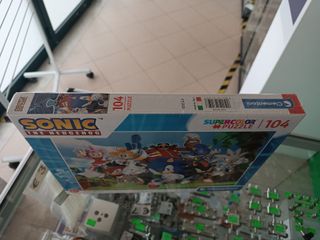 Puzzle Sonic 104 peças Clementoni SUPER