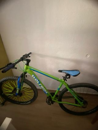 Bicicleta Wolfbike 29" MTB.