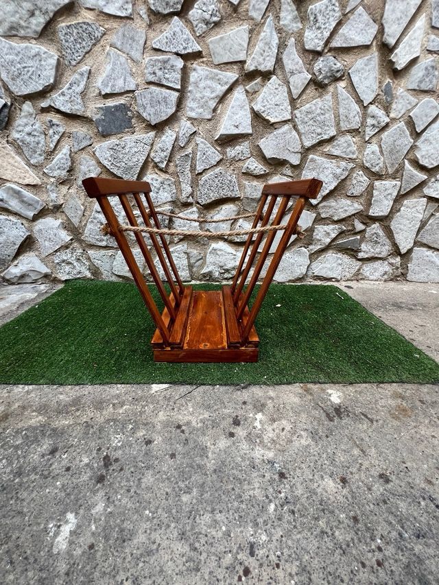 Portariviste in legno vintage