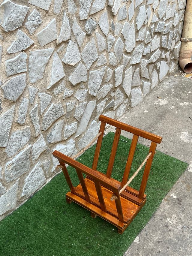 Portariviste in legno vintage