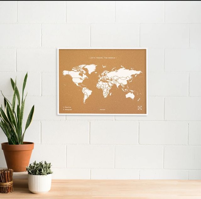 Mapa Mundi Corcho Miss Wood - Woody Map