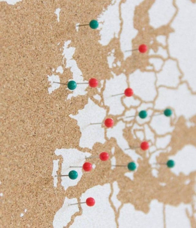 Mapa Mundi Corcho Miss Wood - Woody Map