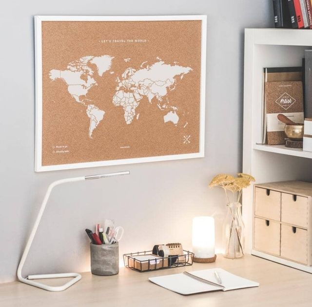 Mapa Mundi Corcho Miss Wood - Woody Map