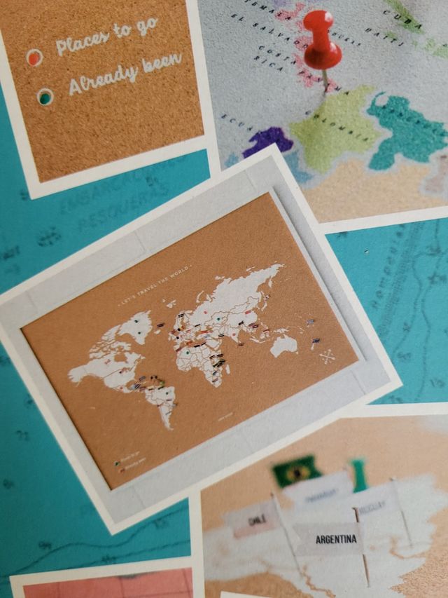 Mapa Mundi Corcho Miss Wood - Woody Map