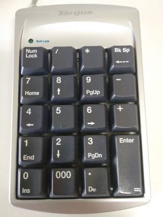 Teclado numérico Targus PAUK10E