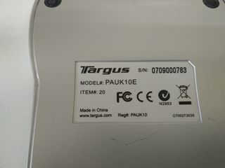 Teclado numérico Targus PAUK10E