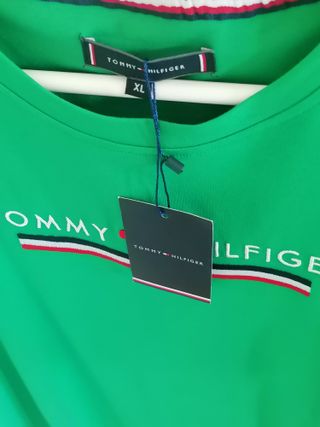 Camiseta Tommy Hilfiger verde XL