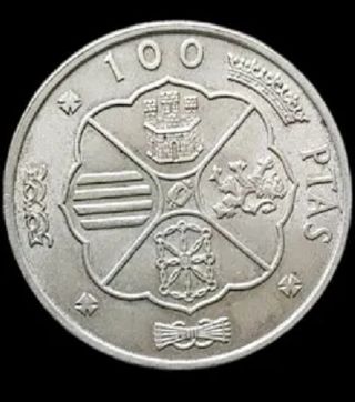 Moneda 100 Pesetas España 1966