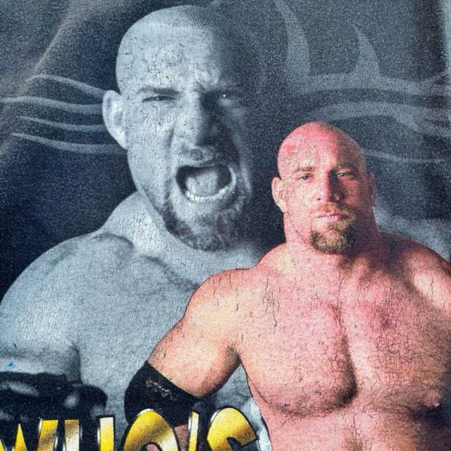 Vintage 1998 WCW Goldberg wrestling promo tee XL