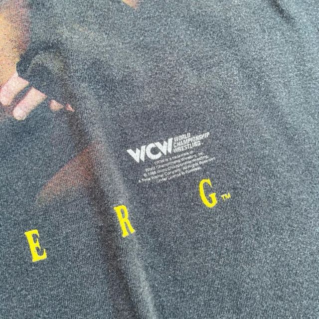 Vintage 1998 WCW Goldberg wrestling promo tee XL