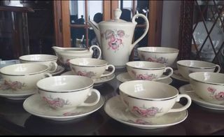 Jogo Chá Vista Alegre Art Déco