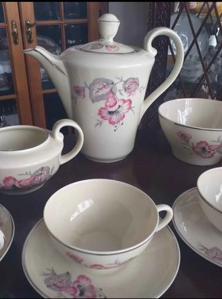 Jogo Chá Vista Alegre Art Déco