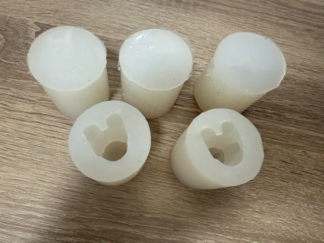 Moldes silicona ositos - 5uds