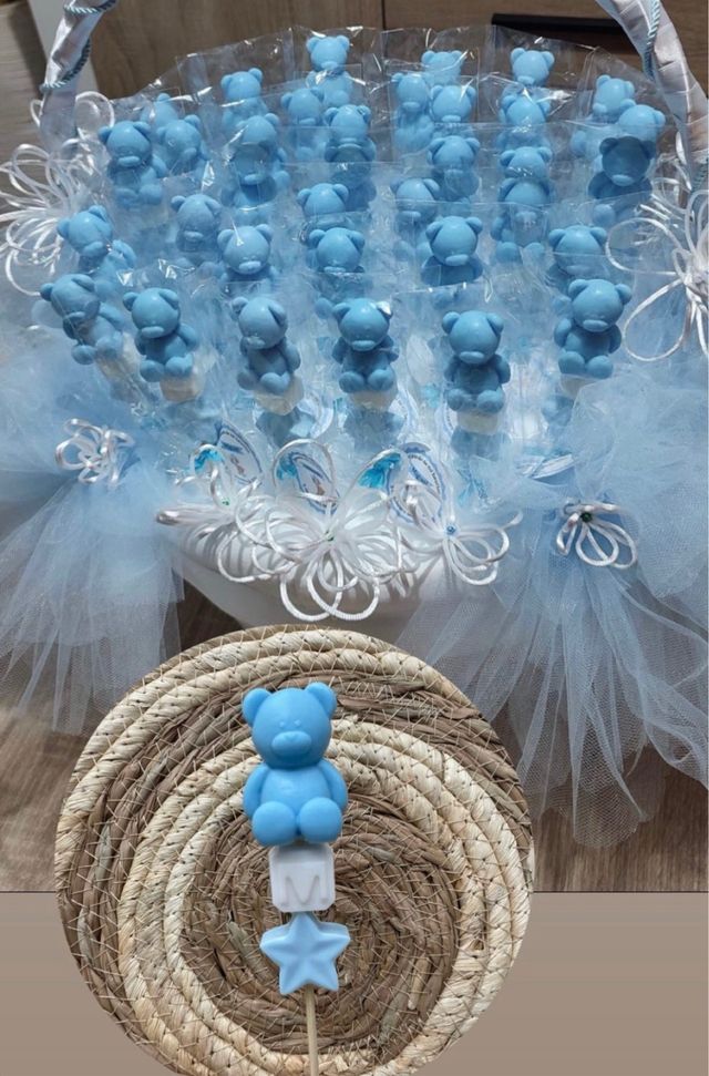 Moldes silicona ositos - 5uds