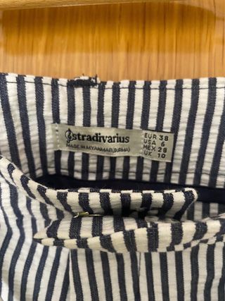 Pantalones rayas Stradivarius T38