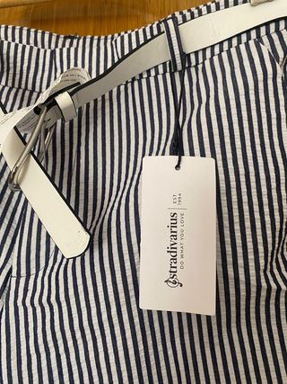 Pantalones rayas Stradivarius T38