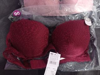  7 Sujetadores 90B Women'Secret - 7 uds+braguita S