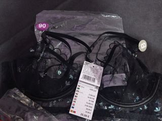  7 Sujetadores 90B Women'Secret - 7 uds+braguita S