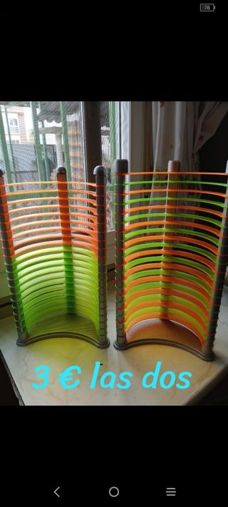 2 Estanterías CD/Juegos - Colores