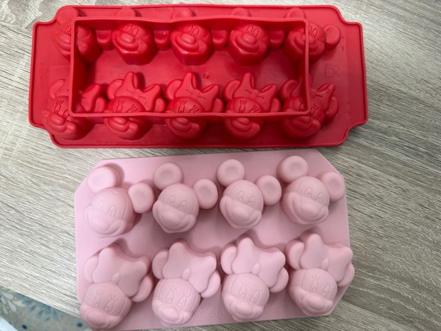 Moldes silicona Mickey Minnie