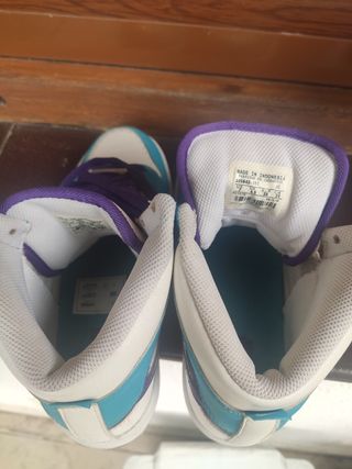 Zapatillas Nike altas turquesa