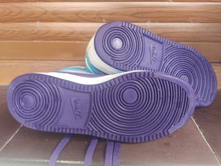Zapatillas Nike altas turquesa