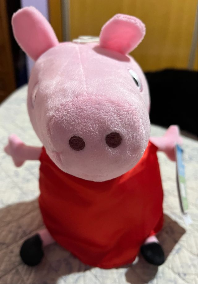 2 Peluches.Peppa Pig y George